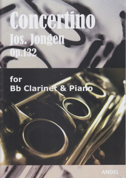 Image for Concertino, Op.132 for Clarinet & Piano