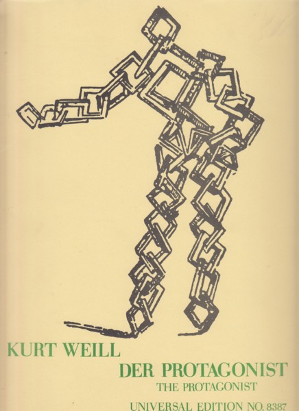 Image for Der Protagonist - Vocal Score