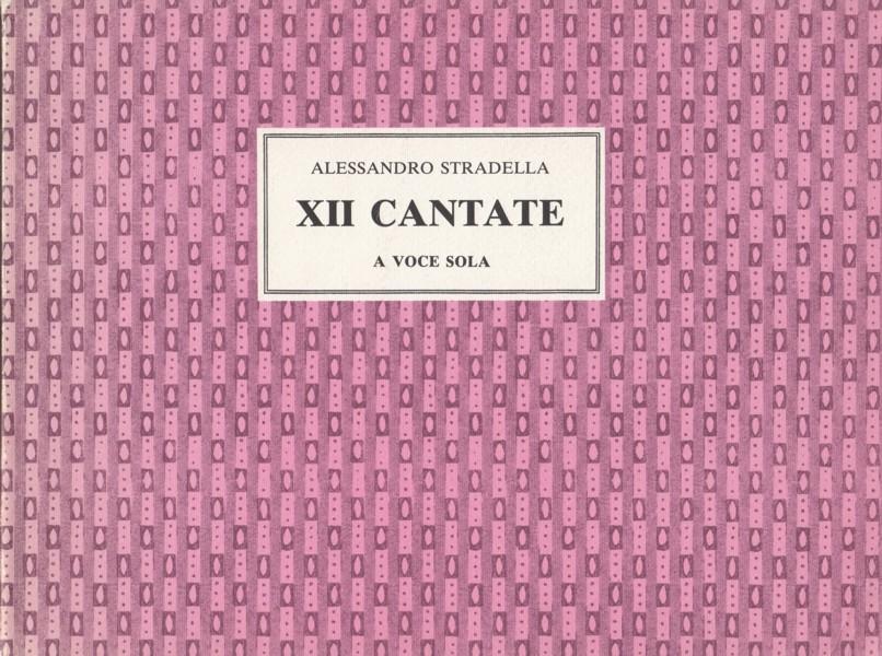 Image for XII Cantate a Voce Sola - Solo Voice & Continuo