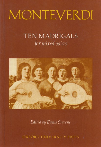 Image for Ten Madrigals for Mixed Voices (ed. Denis Stevens)