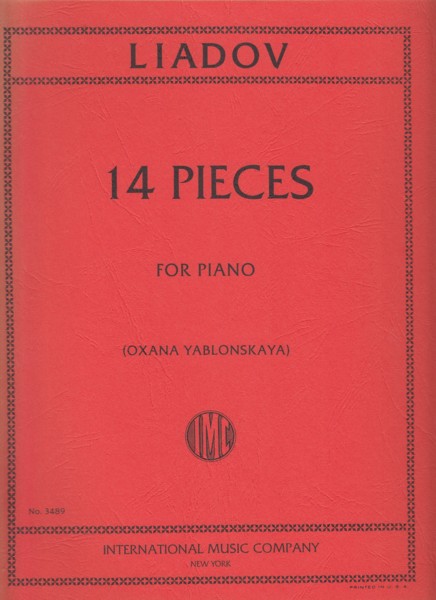 Image for 14 Pieces for Piano
