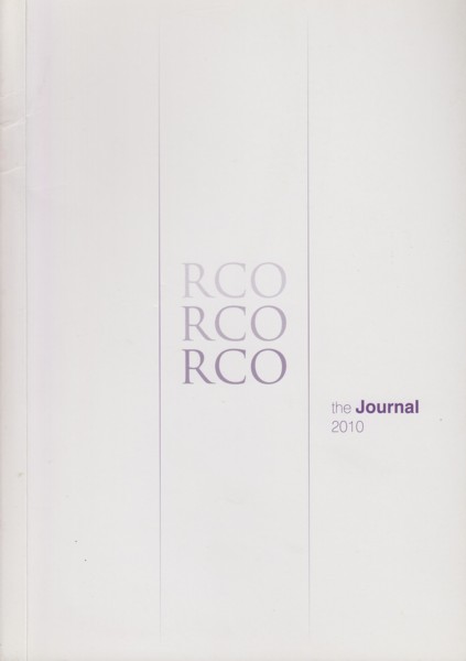 Image for Journal of the Royal College of Organists Volume 4 (New Series), 2010