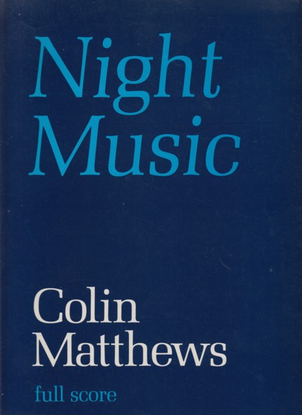 Image for Night Music - Full Score