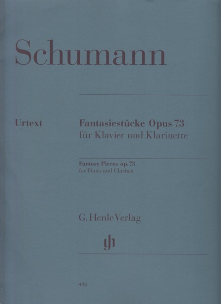 Image for Fantasy Pieces, Op.73 for Clarinet and Piano