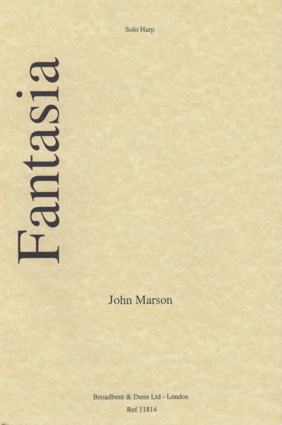 Image for Fantasia for Solo Harp