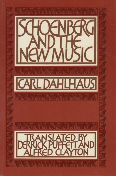 Image for Schoenberg and the New Music