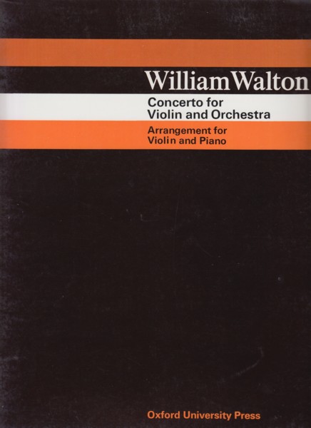 Image for Concerto for Violin and Orchestra - Violin & Piano