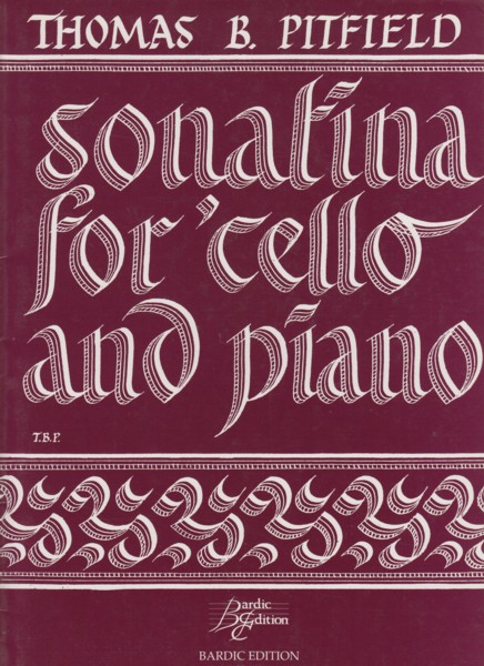 Image for Sonatina for Cello and Piano