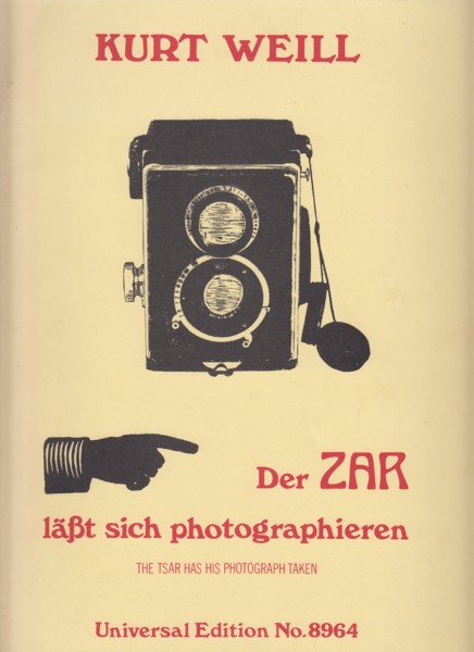 Image for The Tsar has his Photograph Taken - Vocal Score