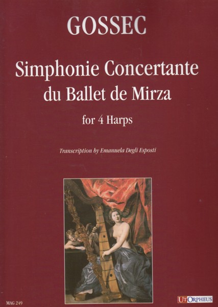 Image for Simphonie Concertante du Ballet de Mirza for 4 Harps.