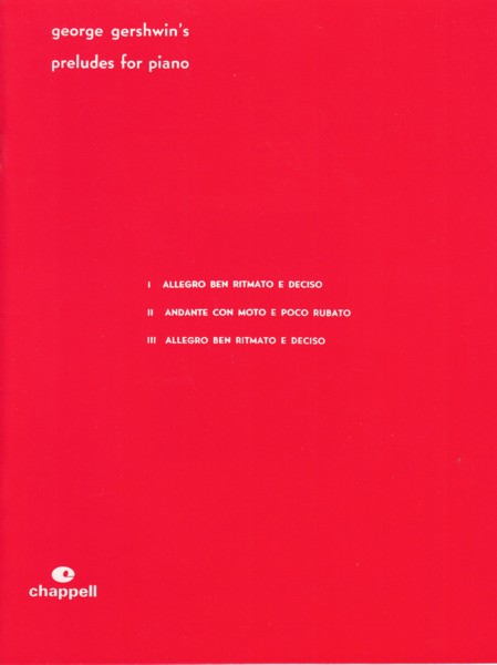 Image for 3 Preludes for Piano