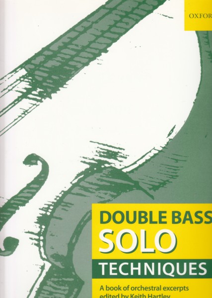 Image for Double Bass Solo Techniques