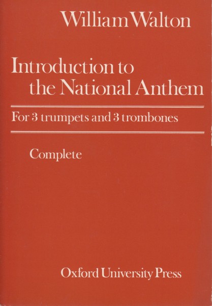 Introduction to the National Anthem for 3 Trumpets & 3 Trombones - Score & Parts Image for Introduction to the National Anthem for 3 Trumpets & 3 Trombones - Score & Parts