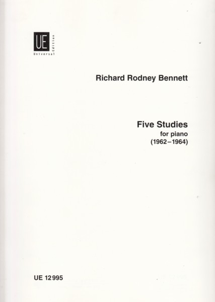 Image for Five Studies for Piano (1962 - 1964)