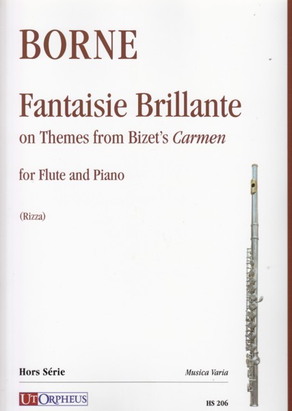 Fantaisie Brillante on Themes from Bizet's Carmen - Flute & Piano Image for Fantaisie Brillante on Themes from Bizet's Carmen - Flute & Piano