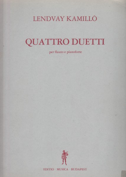 Image for Quattro Duetti for Flute and Piano