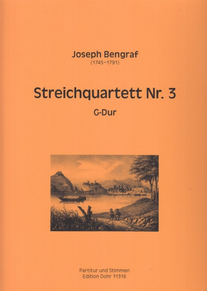 Image for String Quartet No.3 in G major - Score & Parts