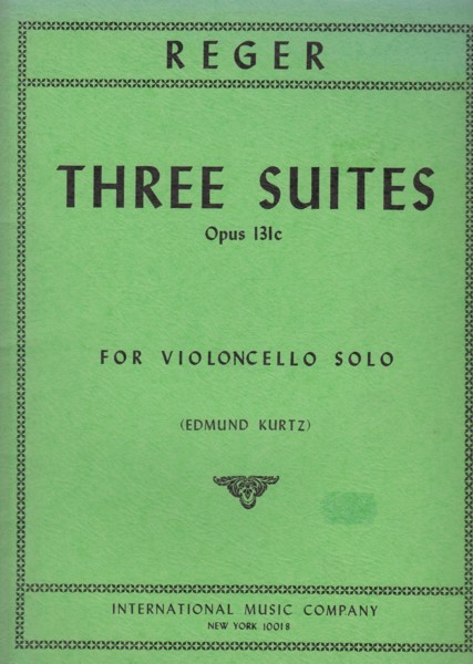 Image for Three Suites for Cello Solo, Op.131c