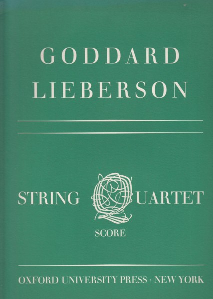 Image for String Quartet - Full Score & Set of Parts