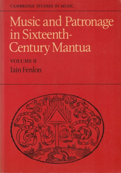 Image for Music and Patronage in Sixteenth-Century Mantua, Volume II