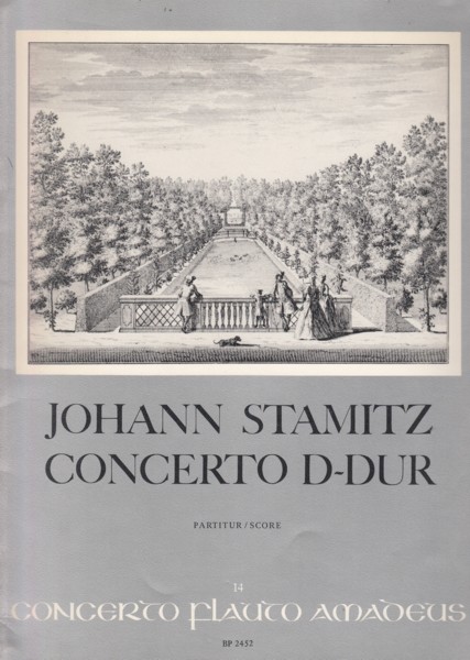 Image for Concerto in D major for Flute and String Orchestra - Full Score