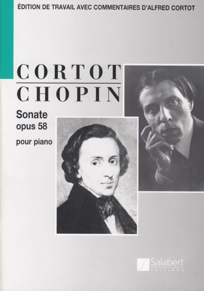 Image for Piano Sonata No.3 in b minor, Op.58 (ed.Cortot)