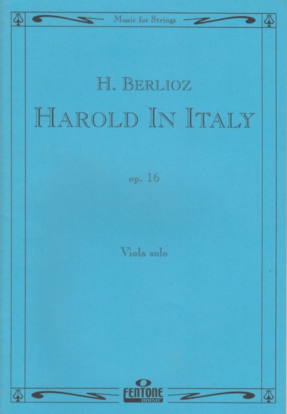 Image for Harold in Italy, Op.16 - Viola Solo
