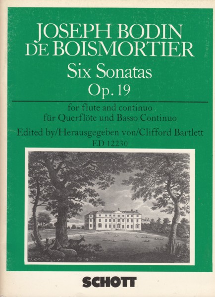 Image for Six Sonatas for Flute and Basso Continuo, Op.19
