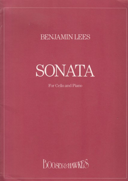 Sonata for Cello and Piano Image for Sonata for Cello and Piano