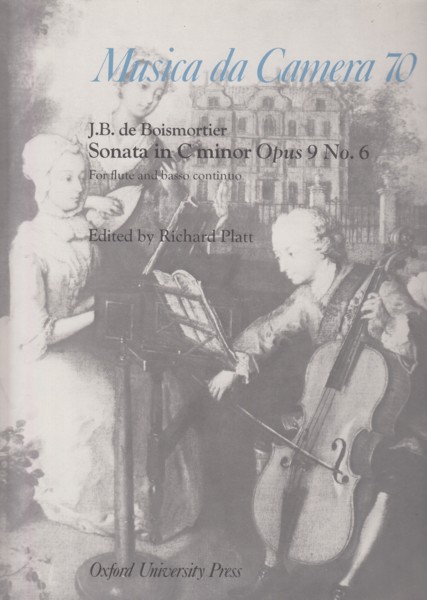Sonata in c minor, Op.9 No.6 for Flute and Basso continuo Image for Sonata in c minor, Op.9 No.6 for Flute and Basso continuo