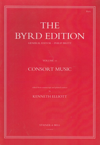 Image for Consort Music - The Byrd Edition Volume 17