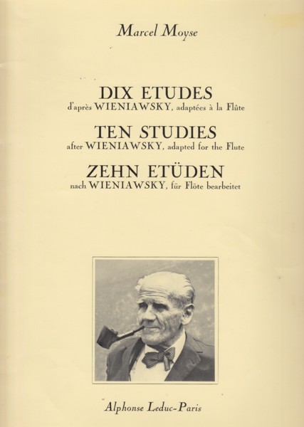 Image for Ten Studies after Wieniawsky adapted for the Flute