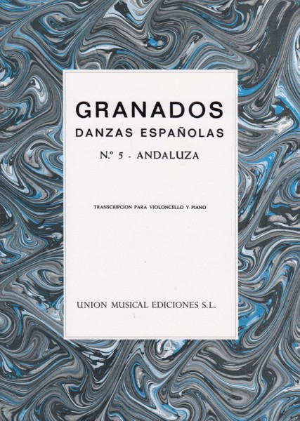 Image for Danzas Espanolas No.5 "Andaluza" - Cello & Piano
