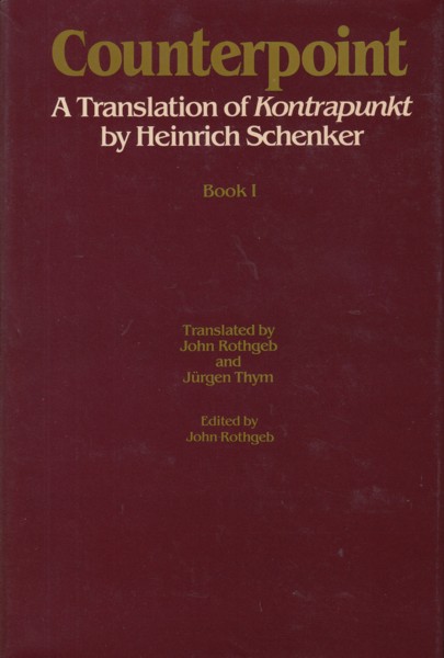 Image for Counterpoint - A Translation of Kontrapunkt