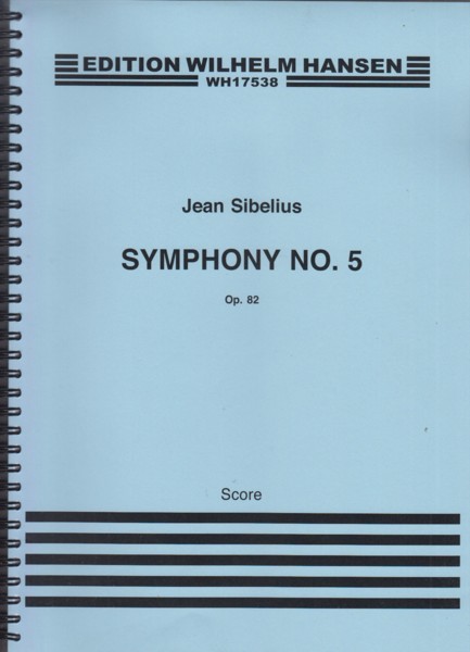 Image for Symphony No.5, Op.82 - Full Score