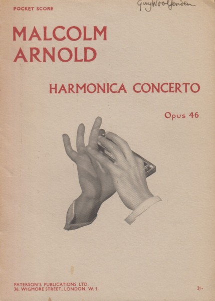 Image for Harmonica Concerto, Op.46 - Study Score