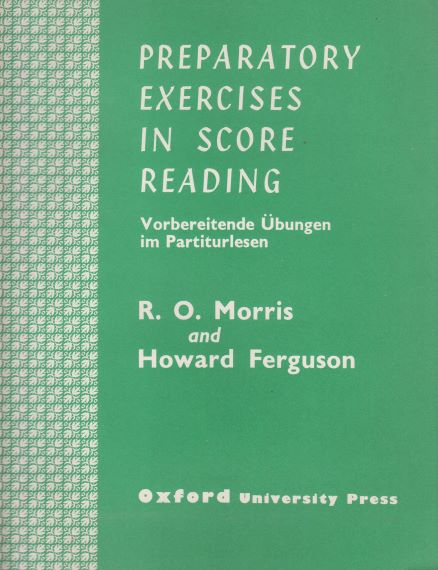 Image for Preparatory Exercises in Score Reading