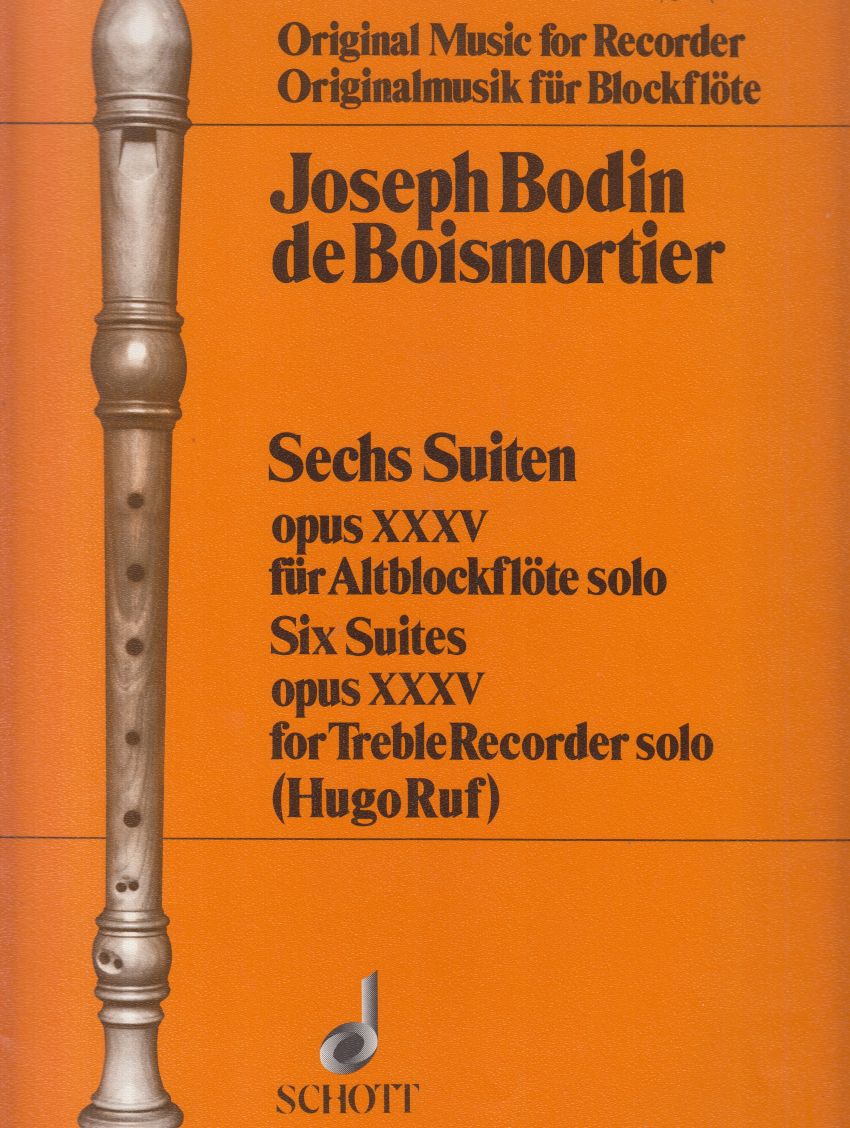 Six Suites Op.35 for Treble Recorder solo